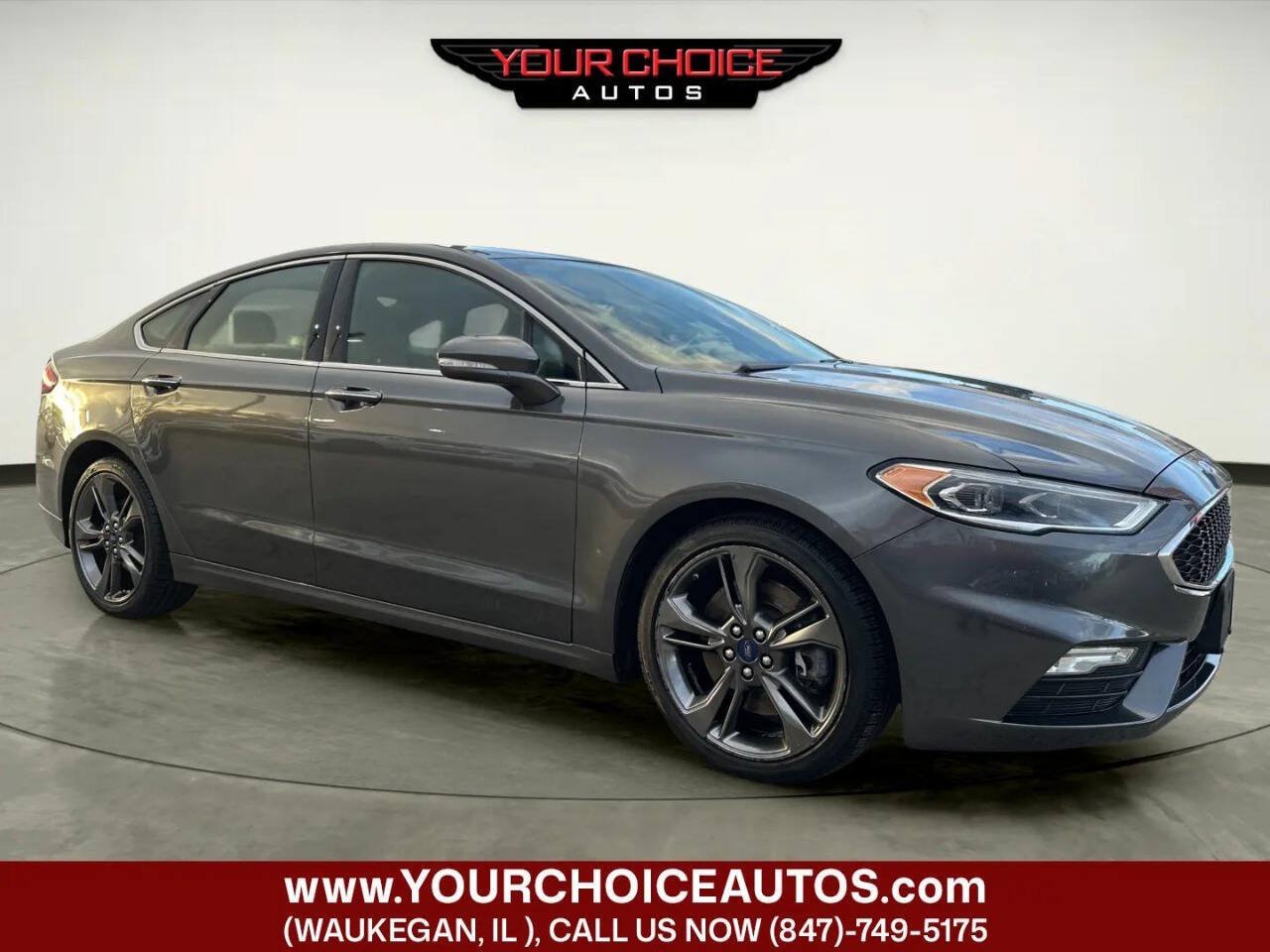 Used 2017 Ford Fusion Sport w/ Equipment Group 401A AWD/4WD image 7