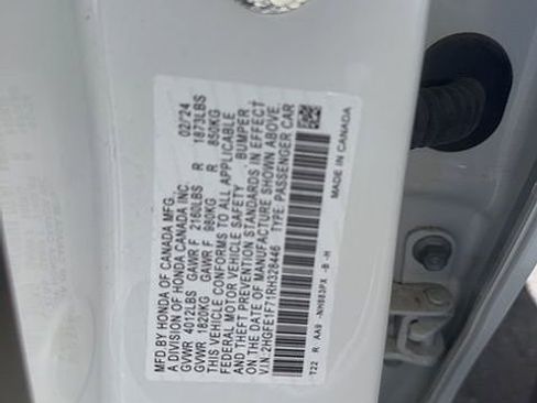 Used 2024 Honda Civic EX image 9