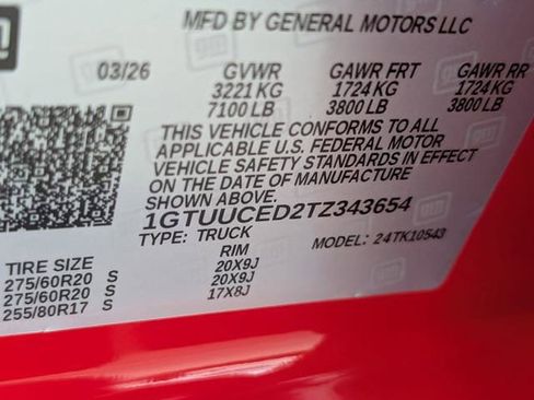New 2026 GMC Sierra 1500 Elevation w/ Elevation Premium Package AWD/4WD image 21