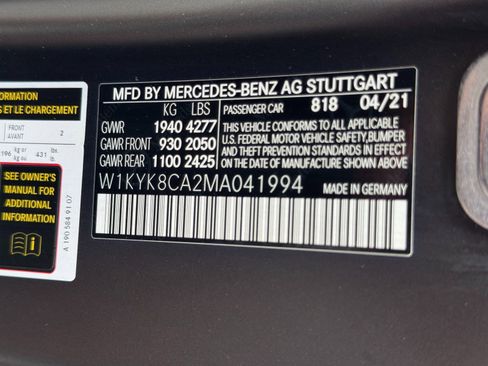 Used 2021 Mercedes-Benz AMG GT Roadster w/ AMG Stealth Edition image 51