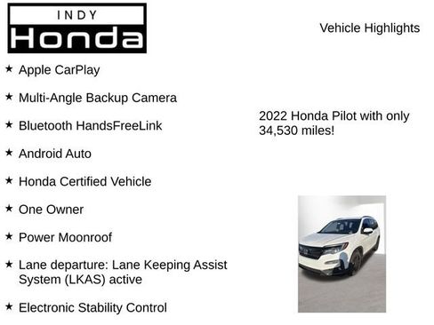 Used 2022 Honda Pilot Special Edition image 7
