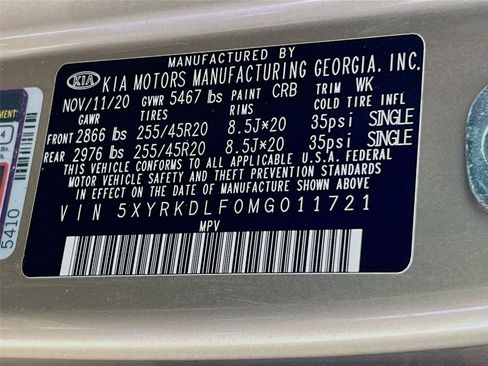 Used 2021 Kia Sorento SX Prestige image 39