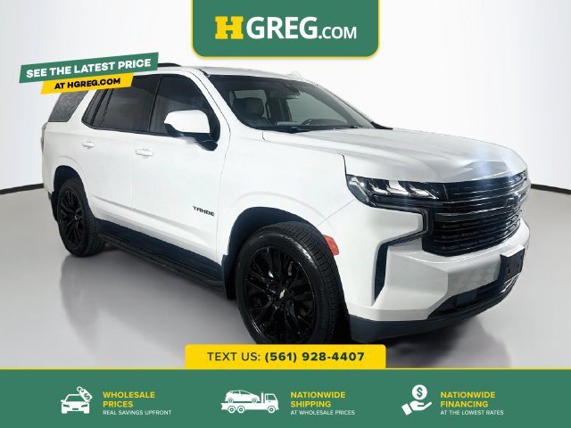 Used 2021 Chevrolet Tahoe RST w/ Rear Media and Nav Package AWD/4WD image 1