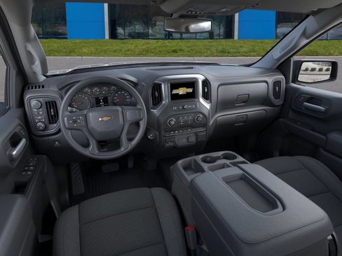 New 2026 Chevrolet Silverado 1500 Custom w/ Turbomax Blackout Package AWD/4WD image 3