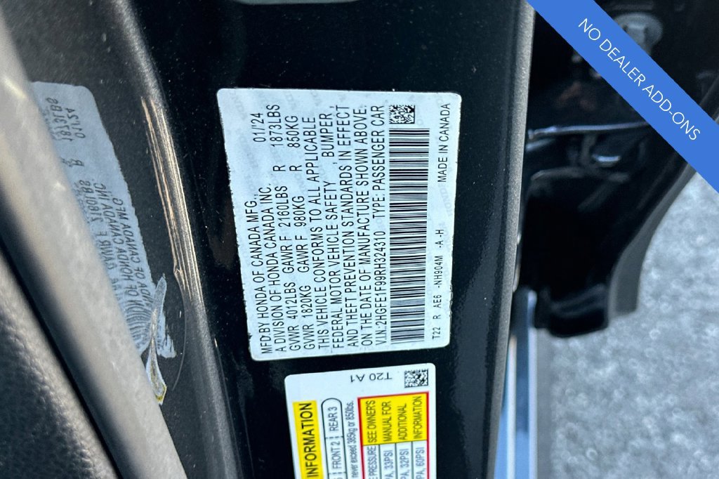 Certified 2024 Honda Civic Touring image 31