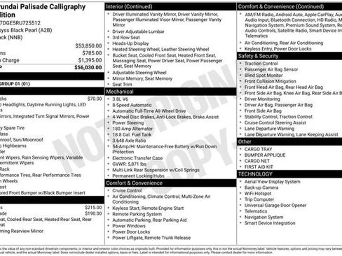 Used 2024 Hyundai Palisade Calligraphy image 41