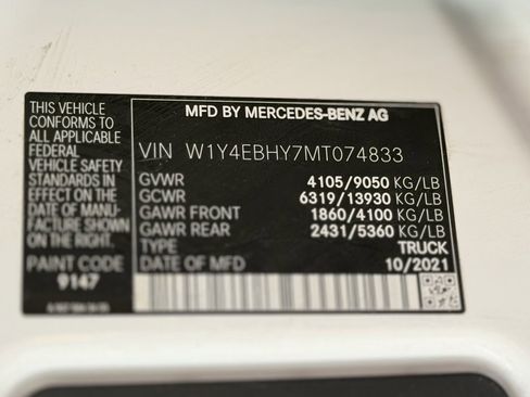 Used 2021 Mercedes-Benz Sprinter 2500 image 54