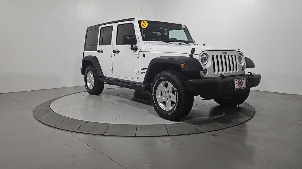 Used 2017 Jeep Wrangler Unlimited Sport w/ Quick Order Package 24S AWD/4WD image 8