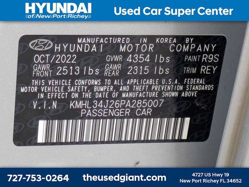 Used 2023 Hyundai Sonata Limited FWD image 43