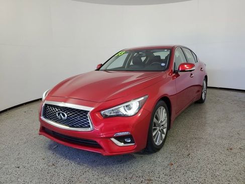 Used 2023 INFINITI Q50 Luxe w/ Cargo Package image 3