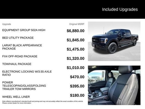 New 2026 Ford F150 Lariat w/ Equipment Group 502A High AWD/4WD image 5