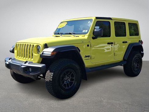 Certified 2022 Jeep Wrangler Unlimited Sport AWD/4WD image 3