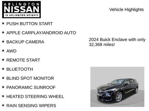 Used 2024 Buick Enclave Avenir w/ Trailering Package, 5000 lbs. AWD/4WD image 7
