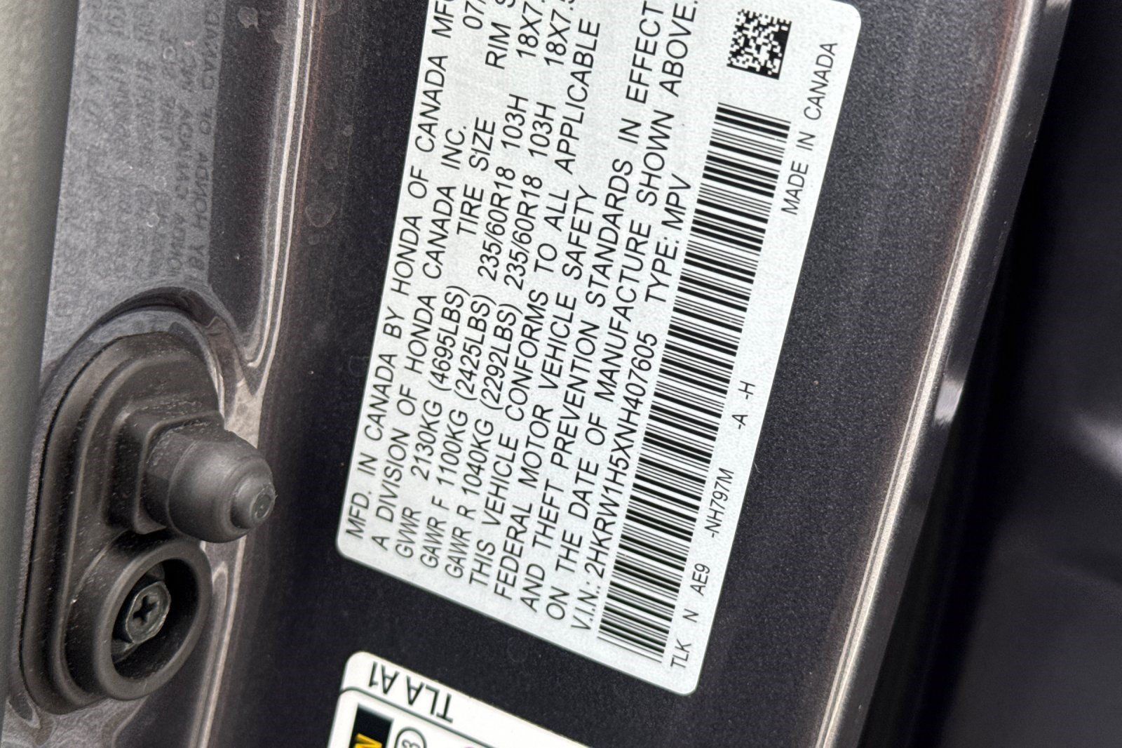 Certified 2022 Honda CR-V EX image 26