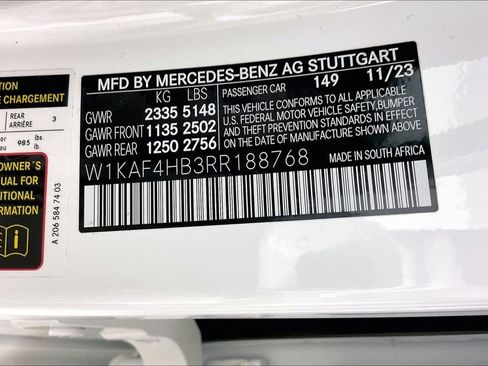 Certified 2024 Mercedes-Benz C 300 C 300 image 25