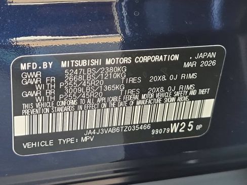 New 2026 Mitsubishi Outlander SE FWD image 39