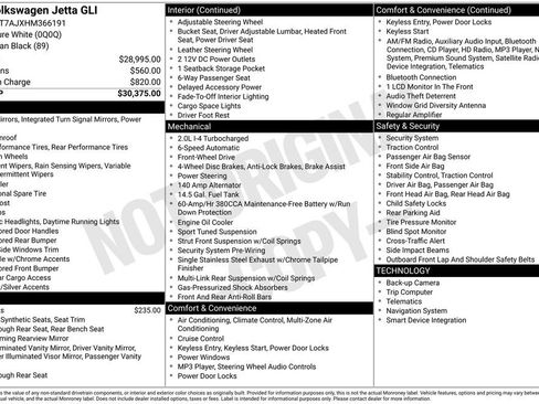 Used 2017 Volkswagen Jetta GLI image 6