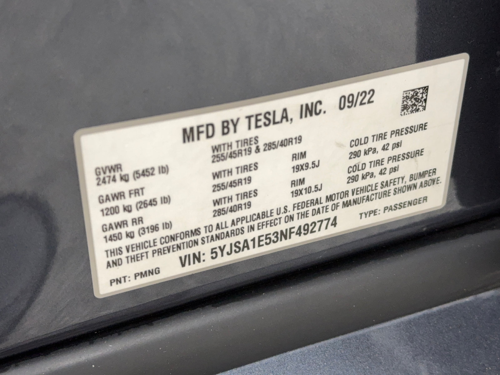 Used 2022 Tesla Model S AWD/4WD image 55