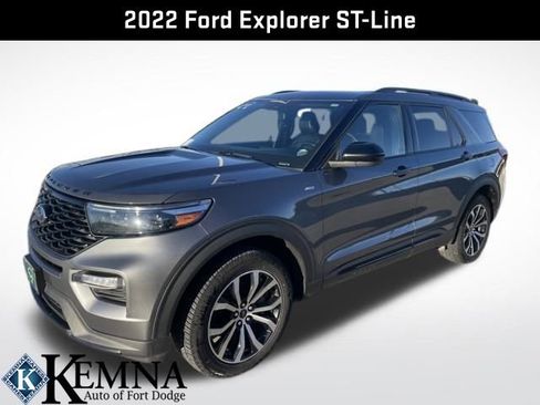 Used 2022 Ford Explorer ST-Line w/ Class IV Trailer Tow Package image 8