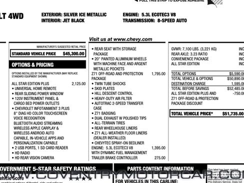 Used 2021 Chevrolet Silverado 1500 LT w/ All Star Edition Plus image 19