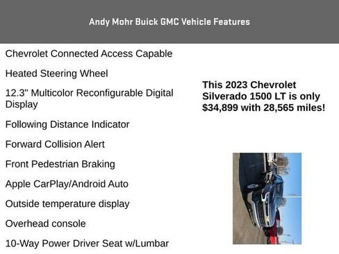 Used 2023 Chevrolet Silverado 1500 LT image 15