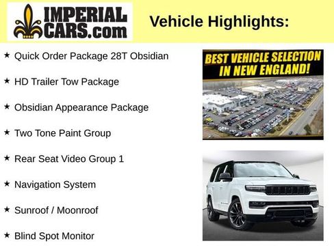 Used 2025 Jeep Grand Wagoneer Series III w/ Rear Seat Video Group 1 AWD/4WD image 8
