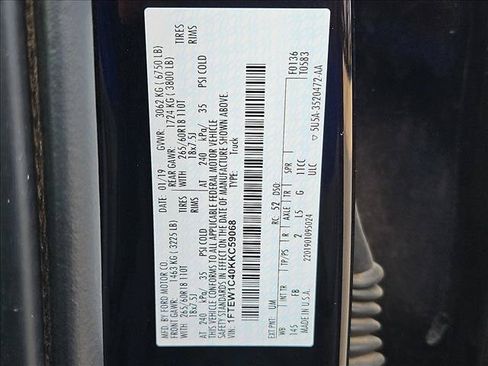 Used 2019 Ford F150 XLT w/ Equipment Group 302A Luxury RWD image 25