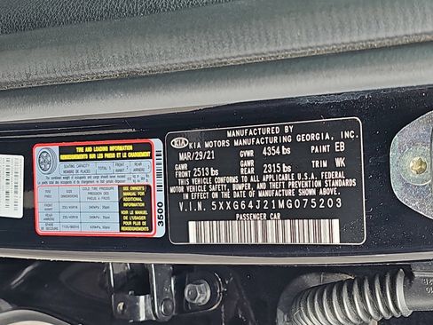 Used 2021 Kia K5 GT-Line FWD image 35