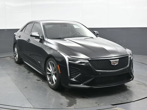 Used 2023 Cadillac CT4 V w/ Navigation Package RWD image 4