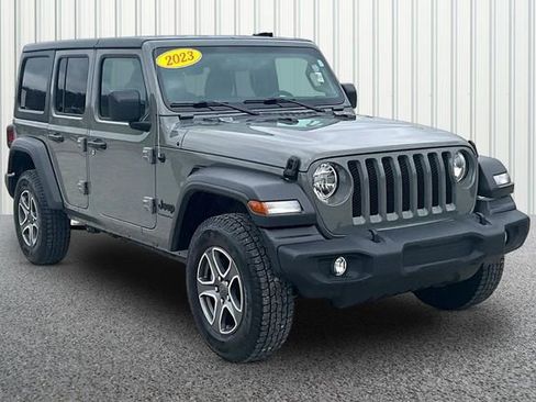Used 2023 Jeep Wrangler Unlimited Sport AWD/4WD image 1