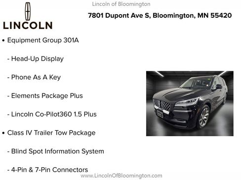 Certified 2023 Lincoln Aviator Grand Touring w/ Equipment Group 301A AWD/4WD image 10
