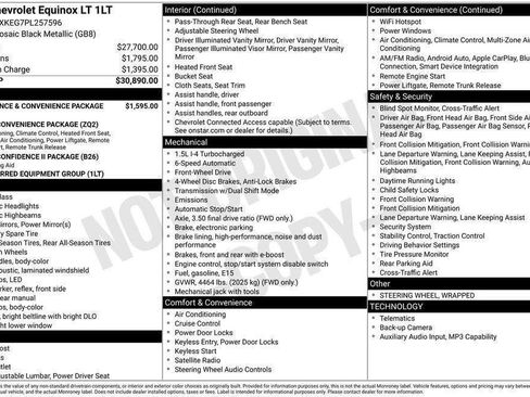Used 2023 Chevrolet Equinox LT FWD image 41