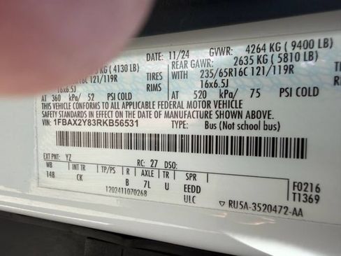 Used 2024 Ford Transit 350 XLT RWD image 30
