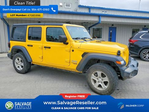 Used 2018 Jeep Wrangler Unlimited Sport S AWD/4WD image 5