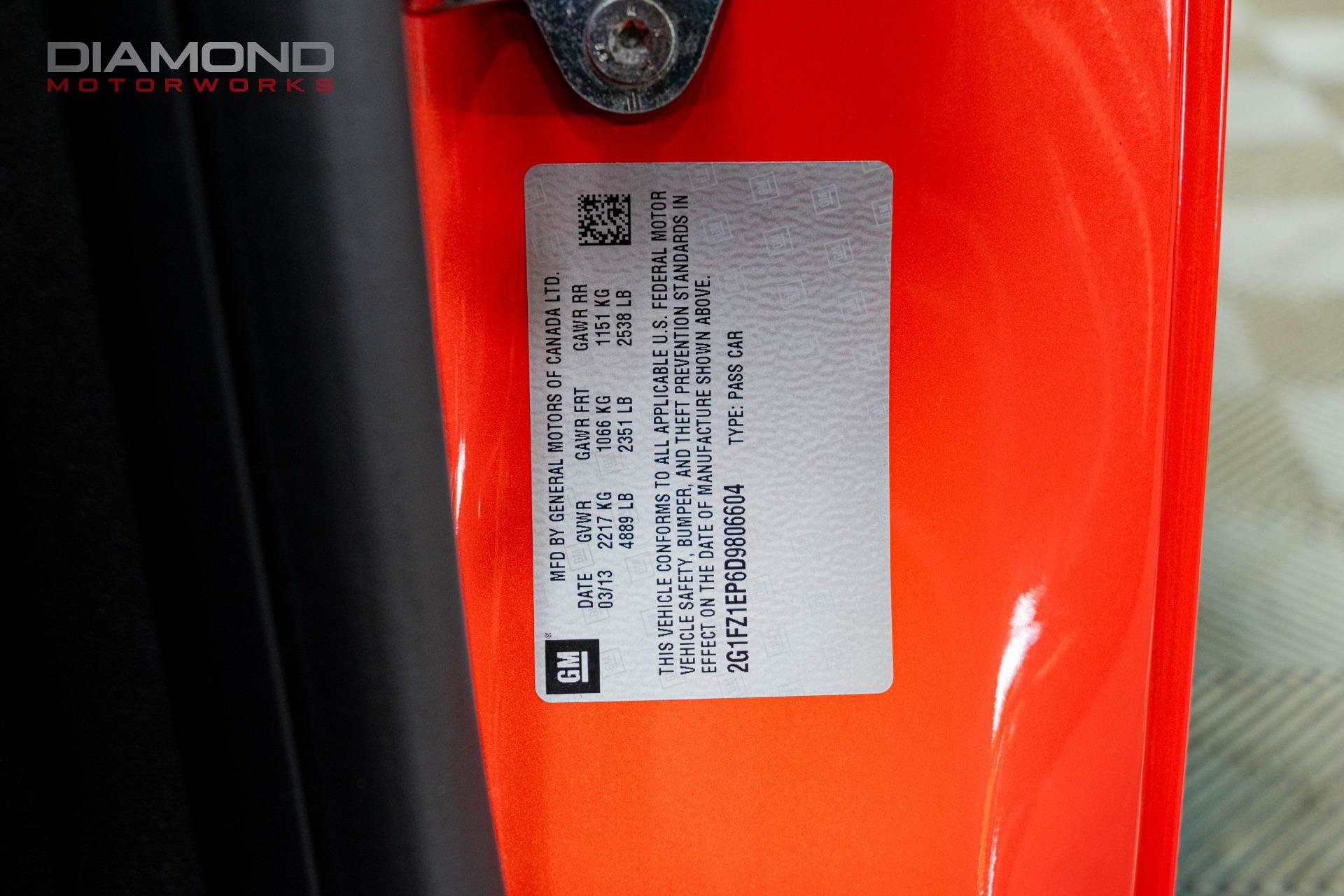 Used 2013 Chevrolet Camaro ZL1 RWD image 86