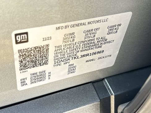 Certified 2024 Chevrolet Tahoe High Country image 35