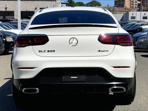 Certified 2022 Mercedes-Benz GLC 300 4MATIC Coupe w/ AMG Line image 3