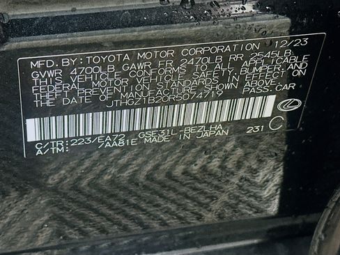 Used 2024 Lexus IS 350 F Sport image 12