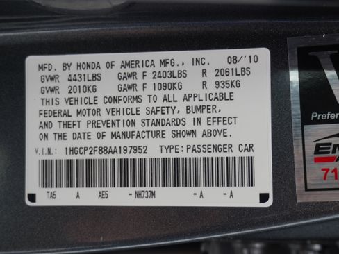 Used 2010 Honda Accord EX-L image 30
