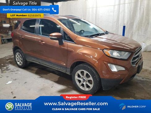Used 2018 Ford EcoSport SE w/ SE Convenience Package AWD/4WD image 5