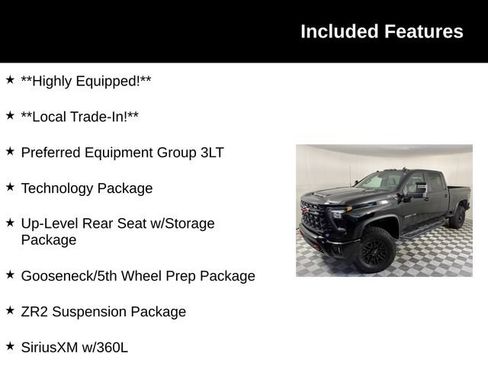 Used 2024 Chevrolet Silverado 2500 ZR2 w/ Technology Package AWD/4WD image 4