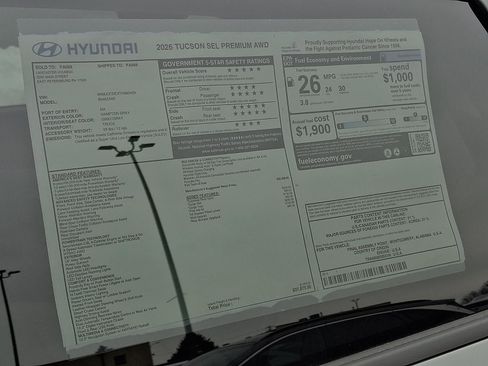 New 2026 Hyundai Tucson SEL image 21