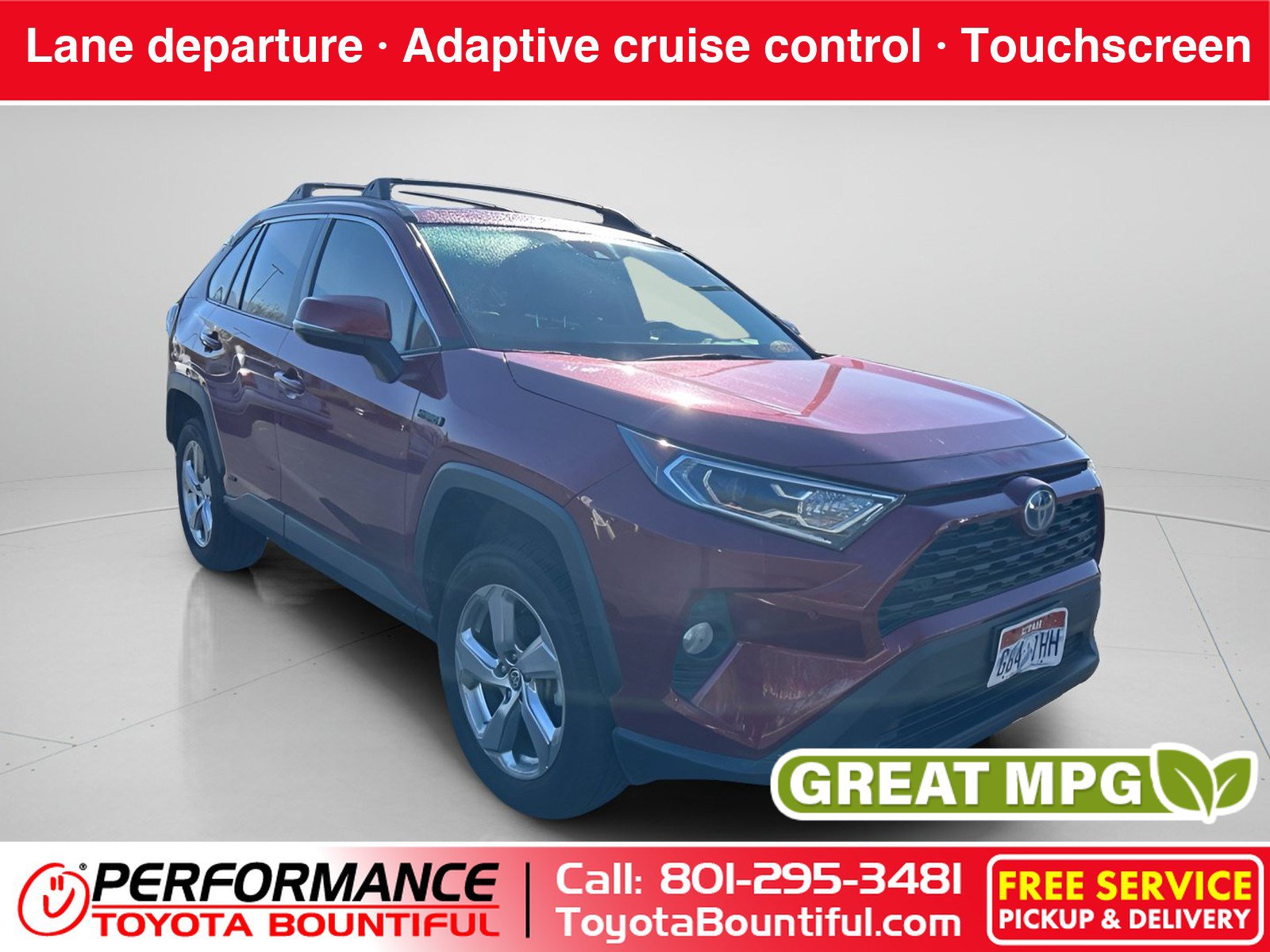 Used 2021 Toyota RAV4 XLE Premium AWD/4WD image 1