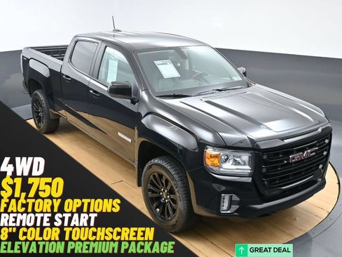 Used 2022 GMC Canyon Elevation w/ Elevation Premium Package AWD/4WD image 1