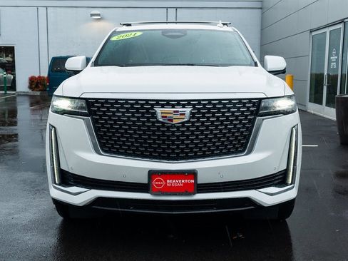 Used 2021 Cadillac Escalade ESV Premium Luxury w/ Driver Assist Tech Package image 2