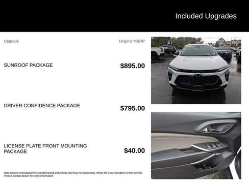 Used 2024 Chevrolet Trax ACTIV w/ Sunroof Package FWD image 7