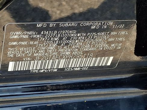 Used 2023 Subaru Crosstrek 2.0i Premium AWD/4WD image 26