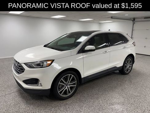 Used 2021 Ford Edge Titanium w/ Class II Trailer Tow Package image 3