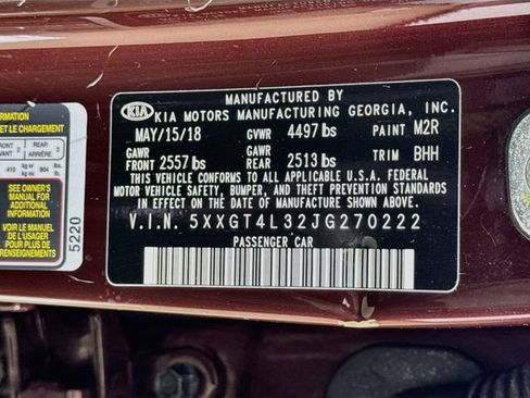 Used 2018 Kia Optima LX w/ 17" Alloy Wheels Package FWD image 29