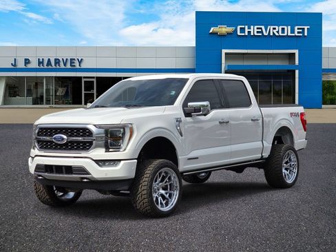 Used 2021 Ford F150 Platinum w/ Equipment Group 701A High AWD/4WD image 3